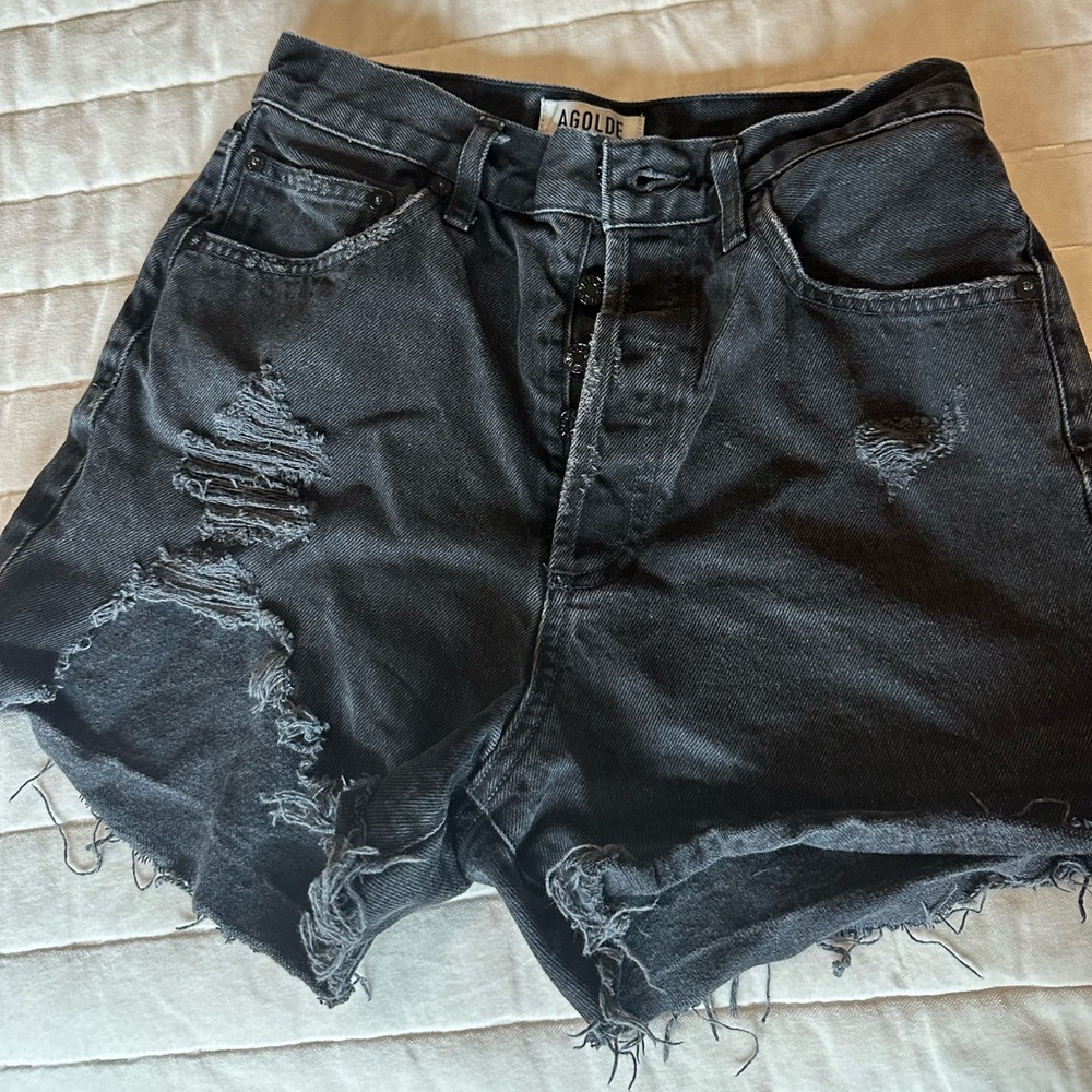 AGOLDE like new black shorts